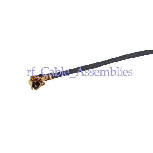 1pcs IPX U.FL to SMA jack female with flange 4 hole straight pigtail cable 1.37mm 30cm for Wireless LAN Devices