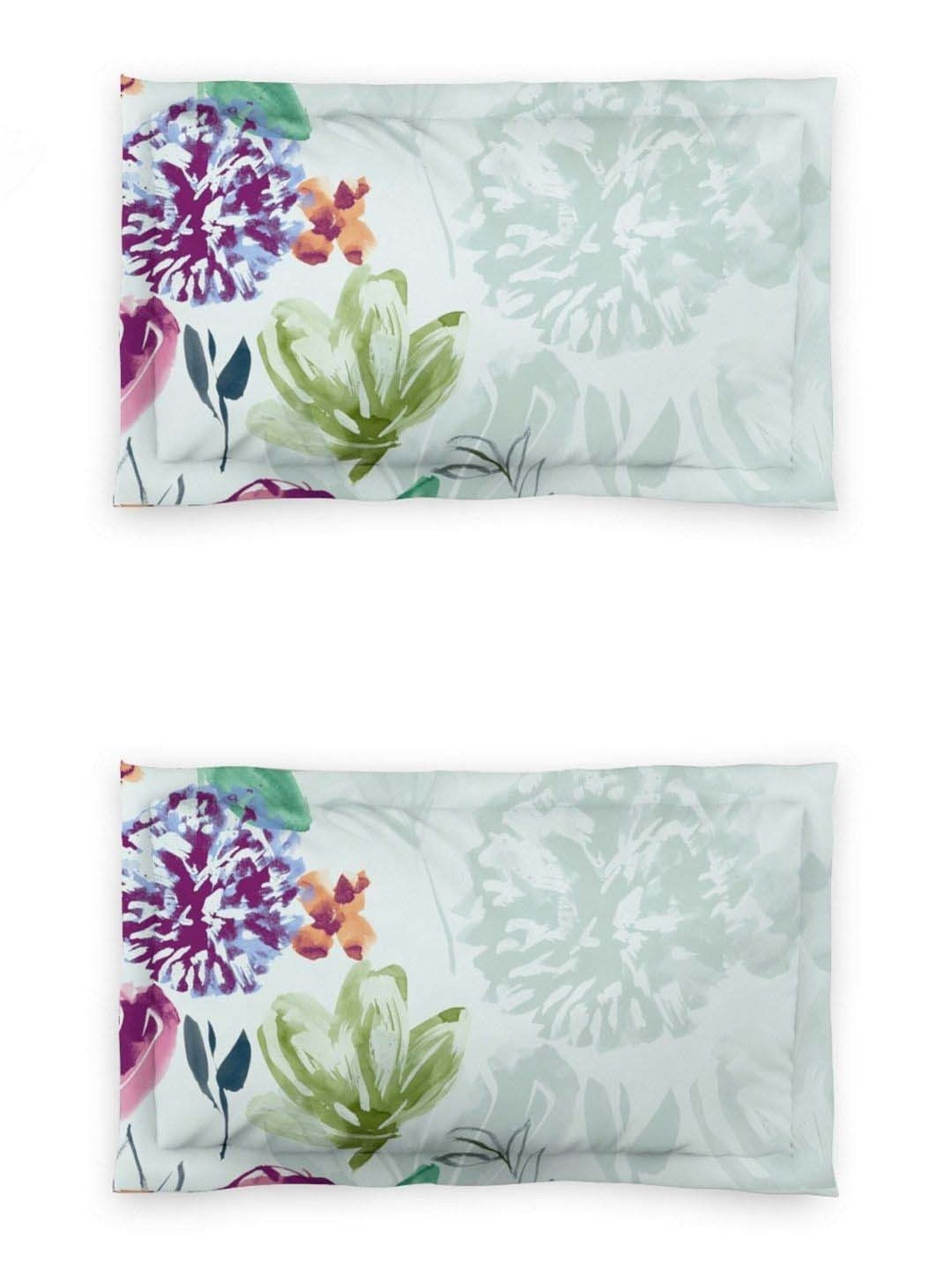 DDecor Summer Blooms Pink Cotton 136 TC Double Bedsheet With 2 Pillow Covers