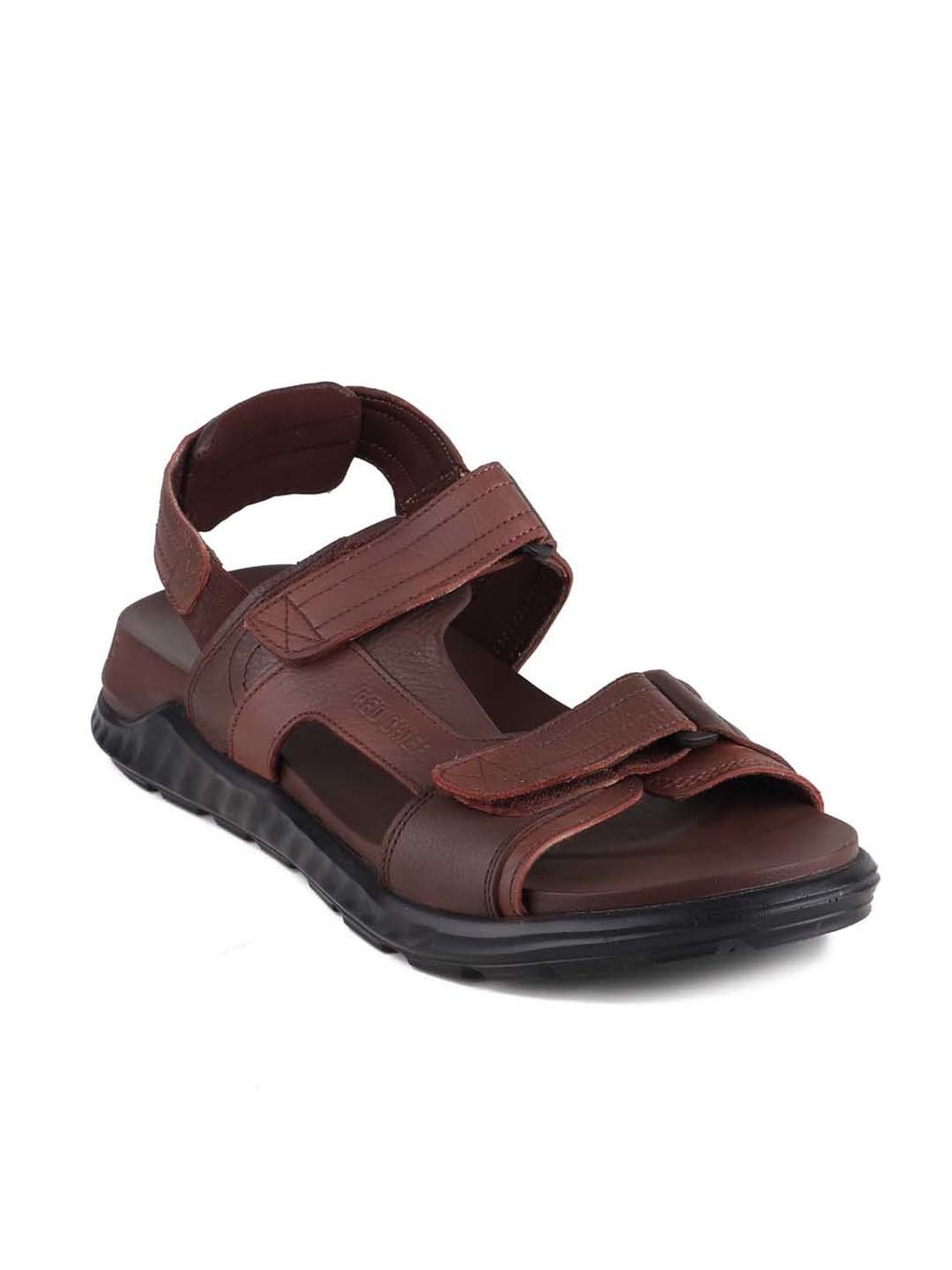 Red Chief Men's Brown Back Strap Sandals