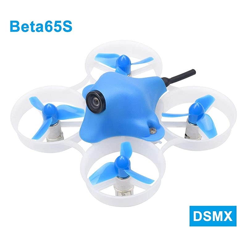 Beta65S Brushed FPV Whoop Drone 1S Frsky FPV Quadcopter with F4 1S Brushed FC M01 AIO Camera 25mW 716 19000KV Motor for Tiny Whoop FPV Racing