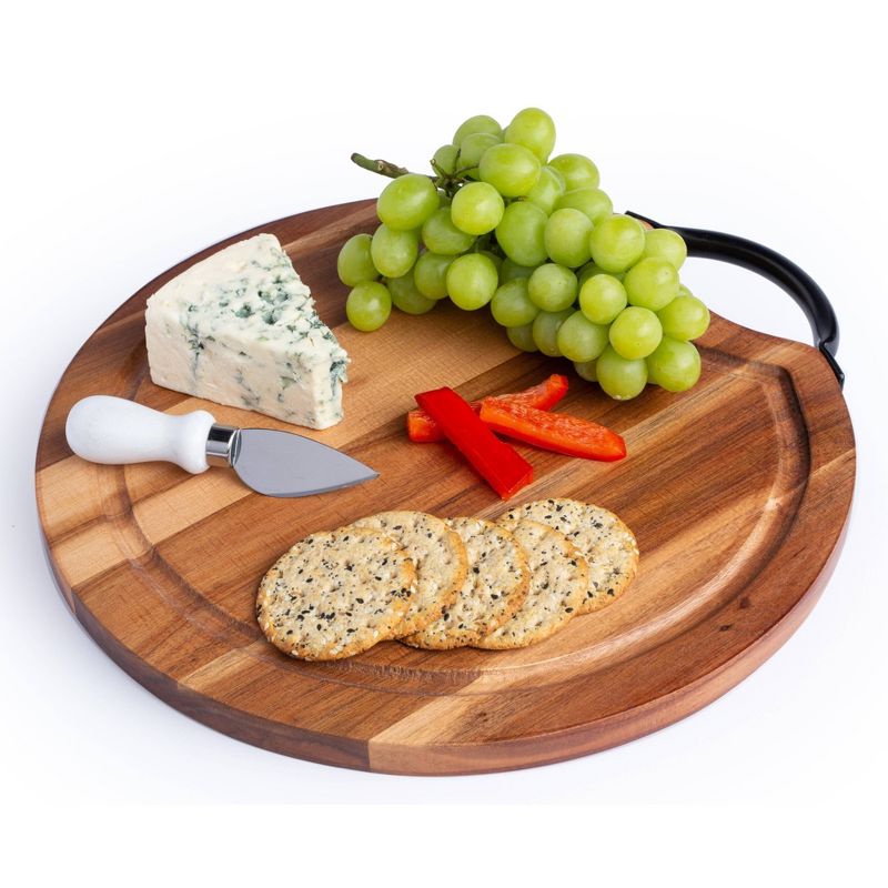 BBQ Cutting Board with Steel Handle - Superior Trading Co.