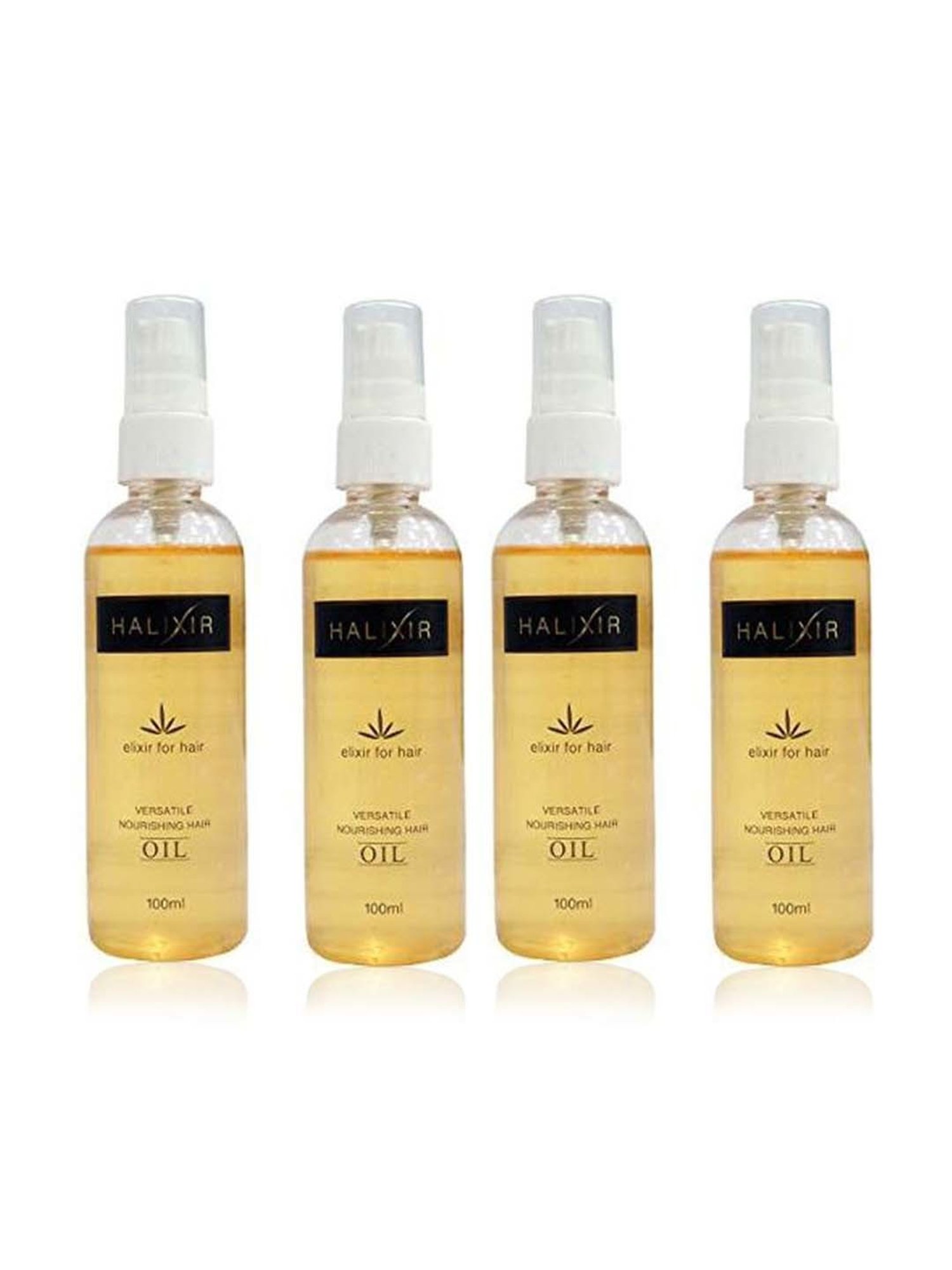 Halixir Versatile Nourishing Oil - Pack of 4 (100 ml Each)