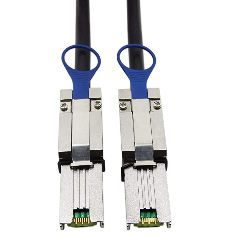 Mini SAS26P SFF8088 to SFF8088 1M External Cable Attached SCSI