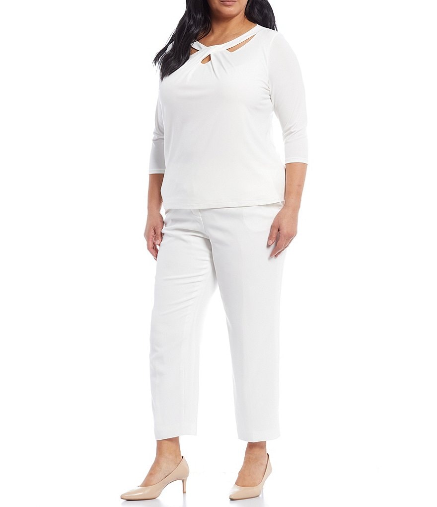 Westbound Plus Size the HIGH RISE fit Denim Skinny Cropped Pants
