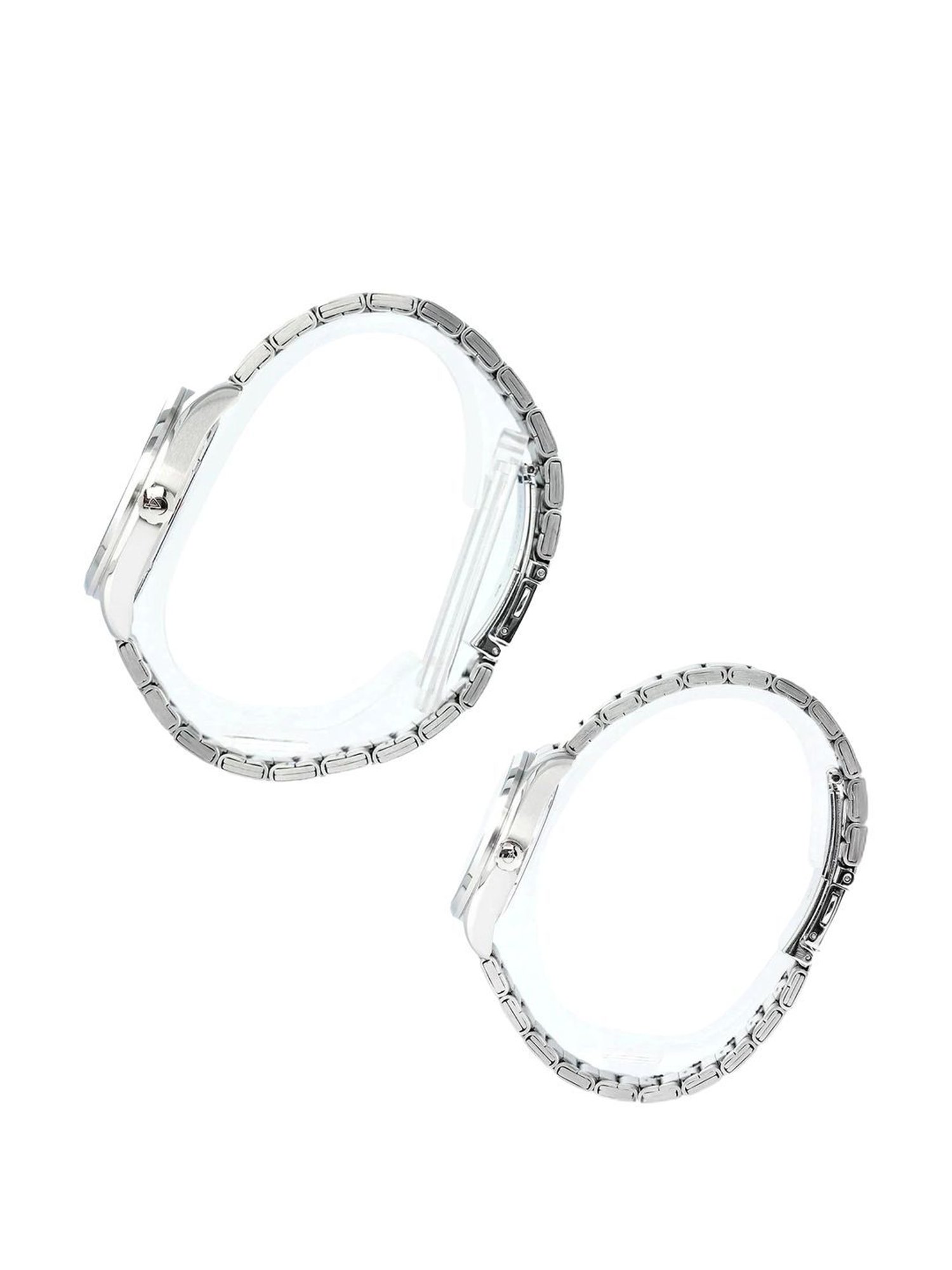 ALEXANDRE CHRISTIE 8679MDLDSSBA AC Collection Classic Analog Couple Watch