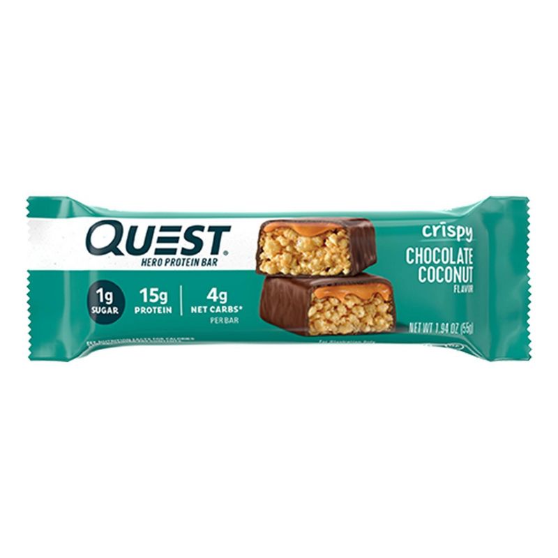 Quest Nutrition Chocolate Coconut Hero Bar - 4ct