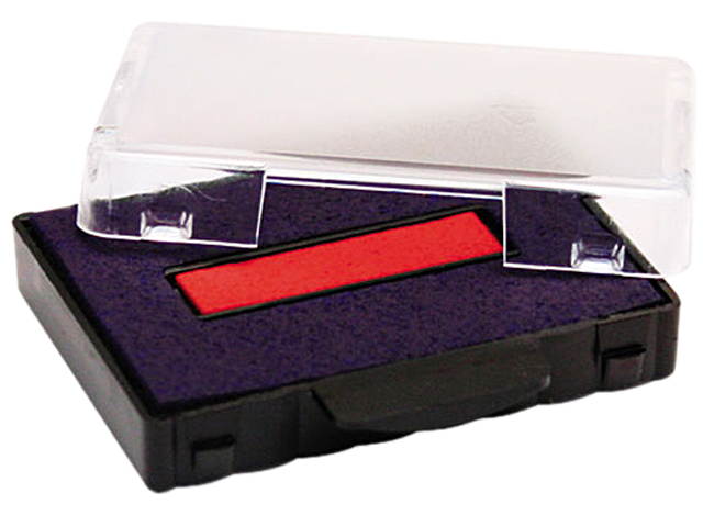 U. S. Stamp & Sign P5430BR Trodat T5430 Stamp Replacement Ink Pad, 1 x 1-5/8, Red/Blue