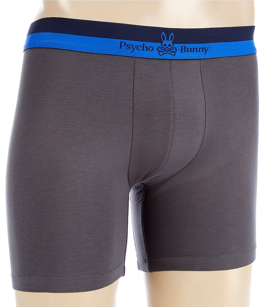 Psycho Bunny Pima Cotton Modal Boxer Briefs 2-Pack
