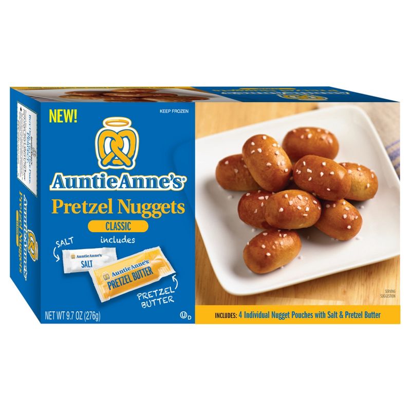 Auntie Anne's Classic Pretzel Frozen Nuggets - 4pk/9.7oz