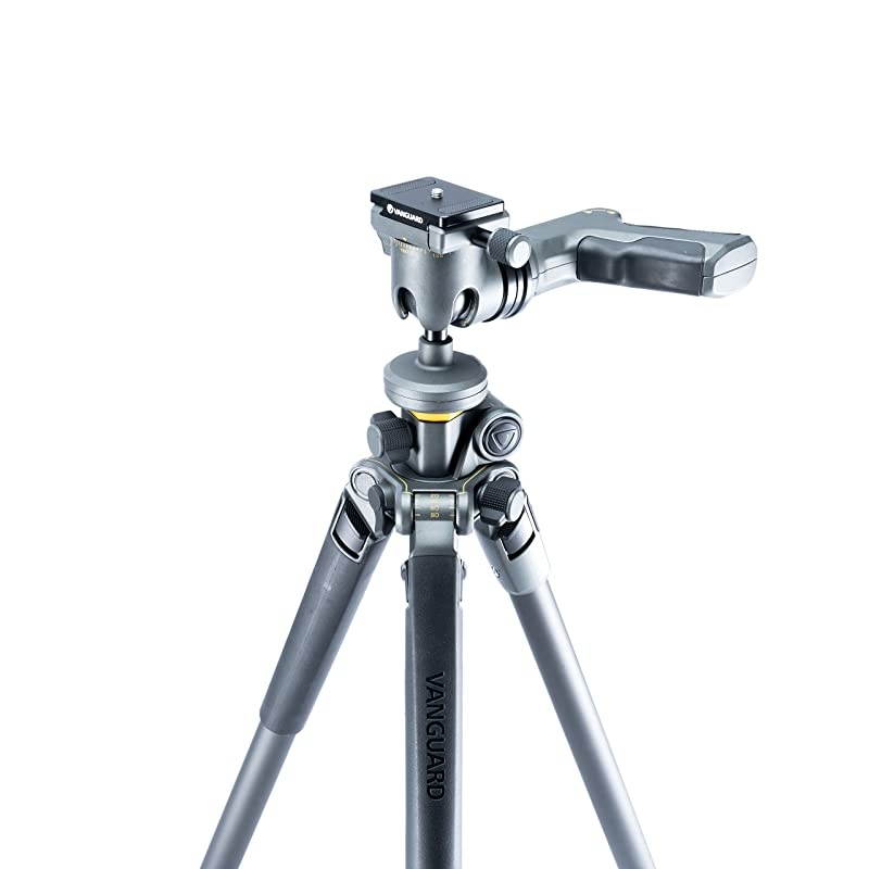 Alta Pro 2+ 263AGH Aluminum Tripod with Alta GH-100 Grip Head and Multi-Angle Center Column for Sony, Nikon, Canon DSLR Cameras
