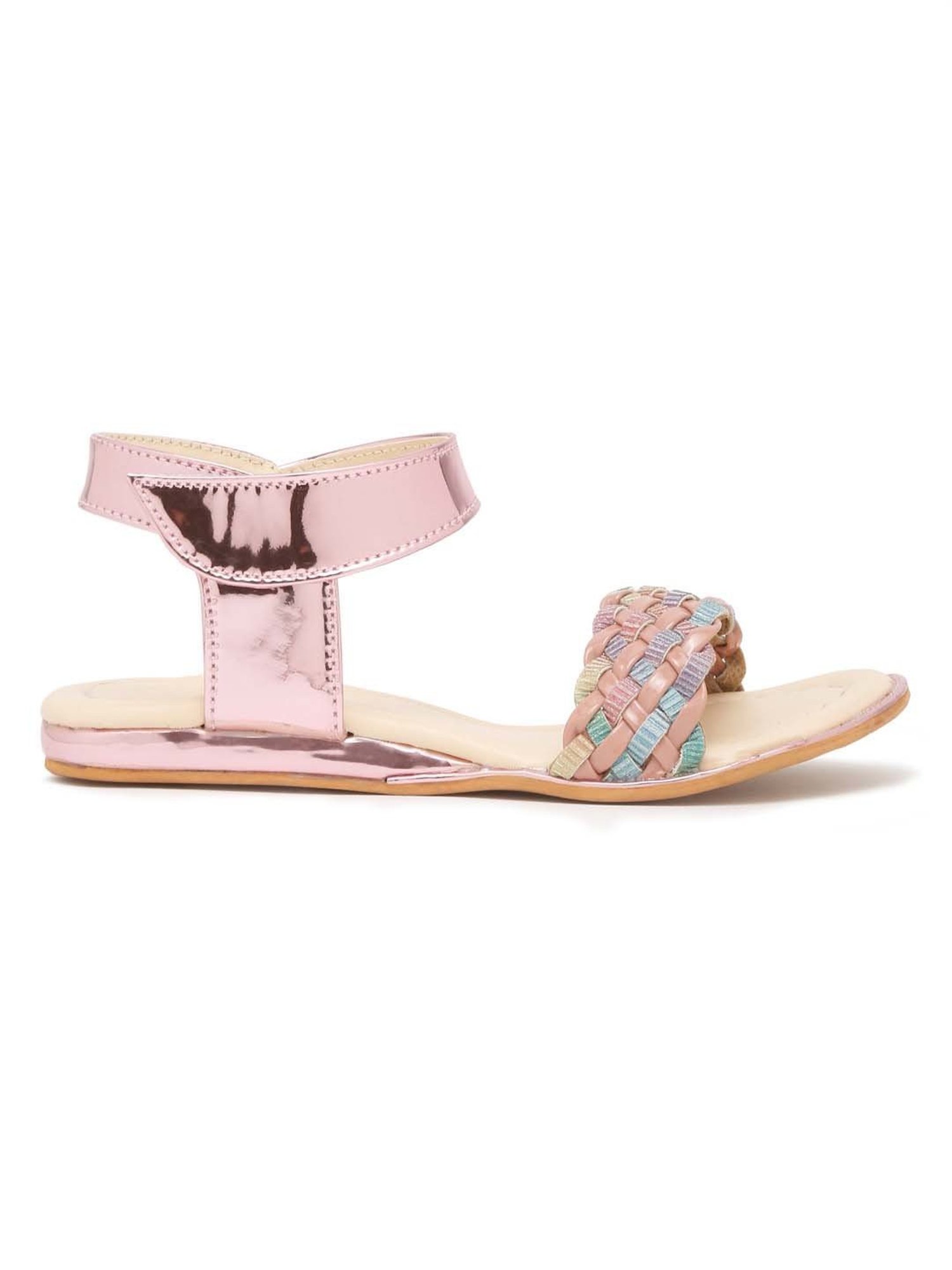 Tiny Bugs Kids Multicolor Ankle Strap Sandals