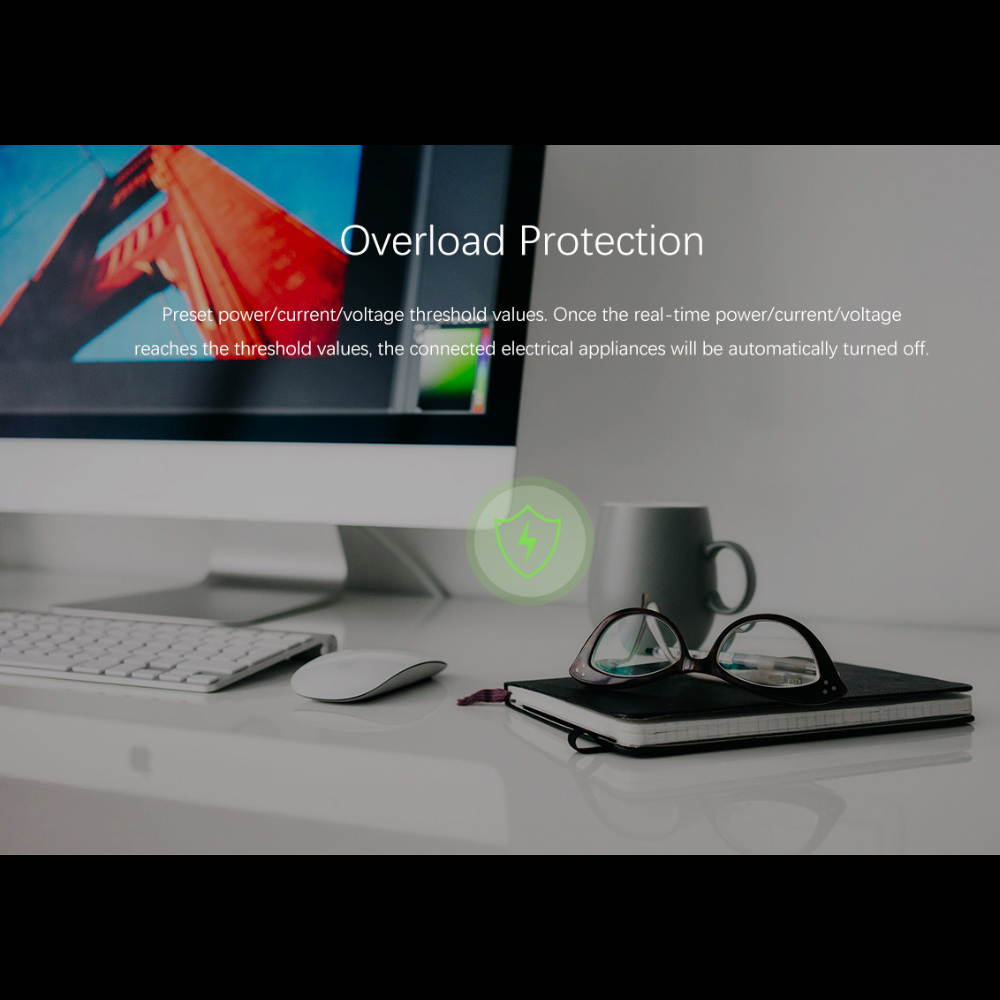 Sonoff Pow R2 WiFi Wireless Smart Switch Smart Home Wifi Remote Controller 15A Compatible With Google Home Alexa