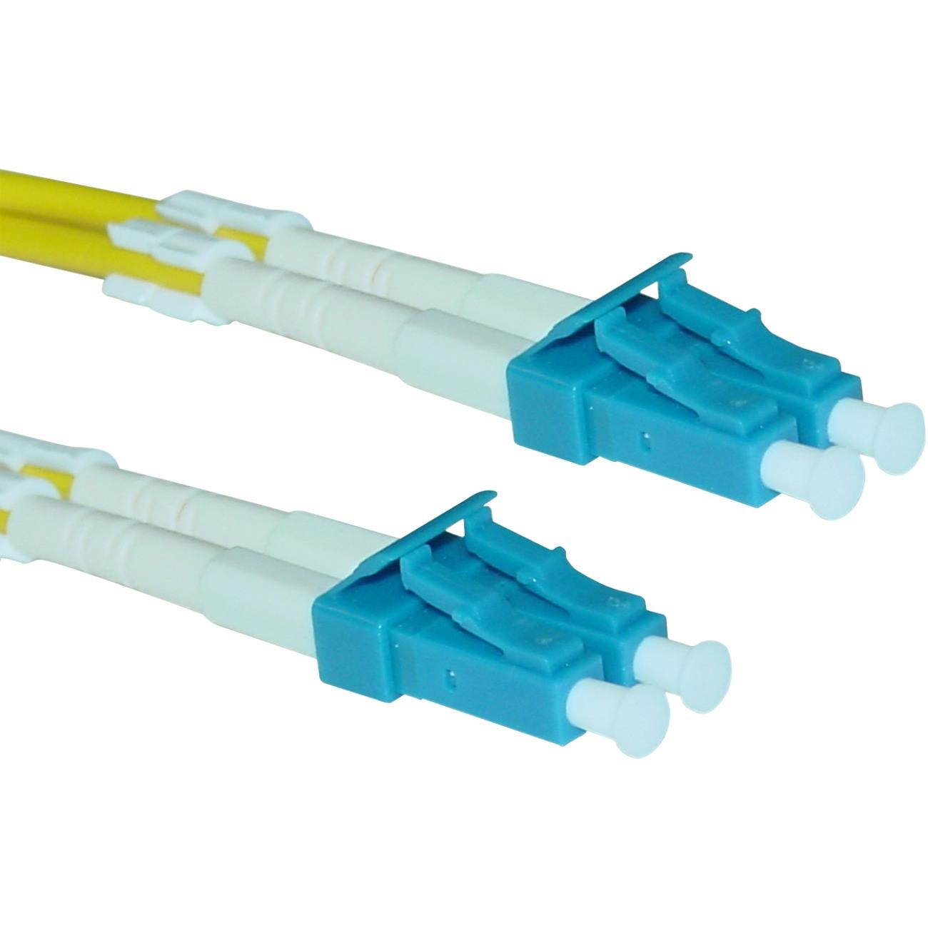 Cable Wholesale LC / LC, Singlemode, Duplex Fiber Optic Cable, 9/125, 3 Meter (10ft)