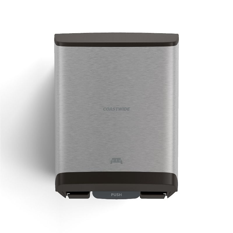 Norpro Non Stick 16.5 Inch Carbon Steel Rimmed Full Baking Cookie Sheet, Silver (2 Pack)