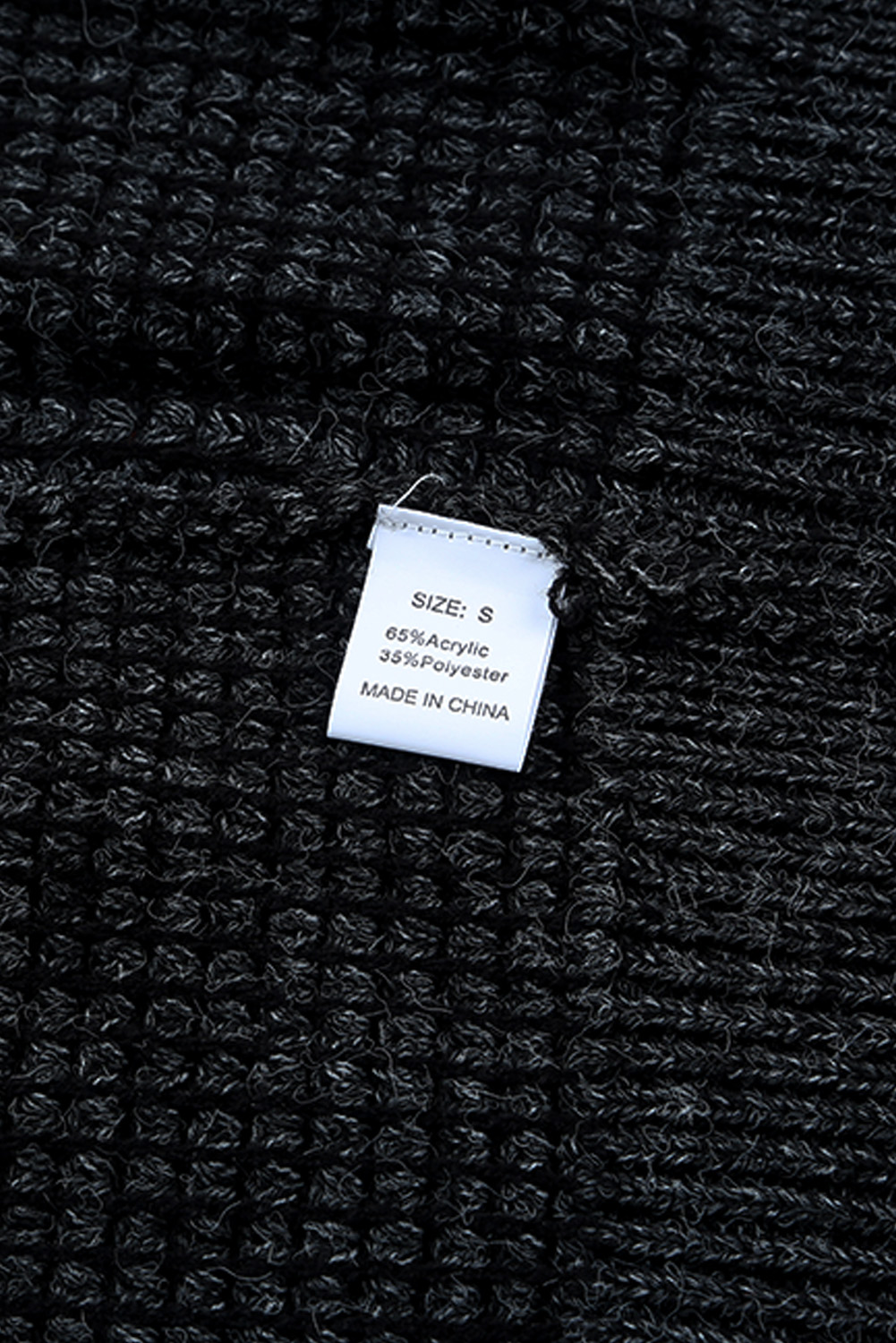 Karen Kane Long Sleeve Asymmetrical Hem Round Neck Sweater