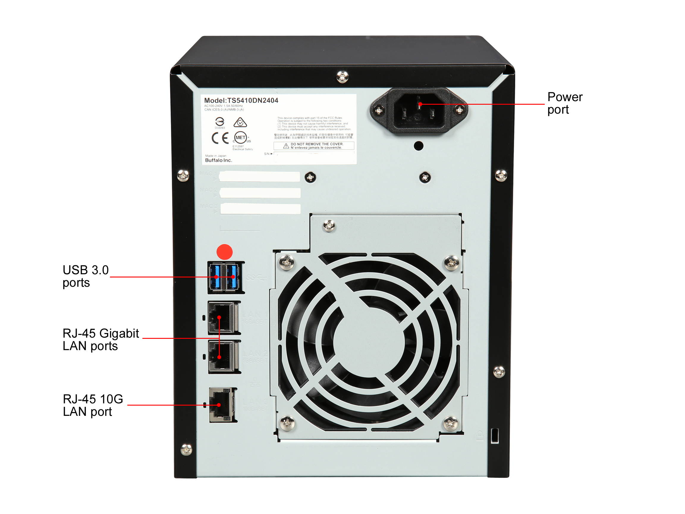 Buffalo TeraStation 5410DN Desktop 24TB NAS Hard Drives Included