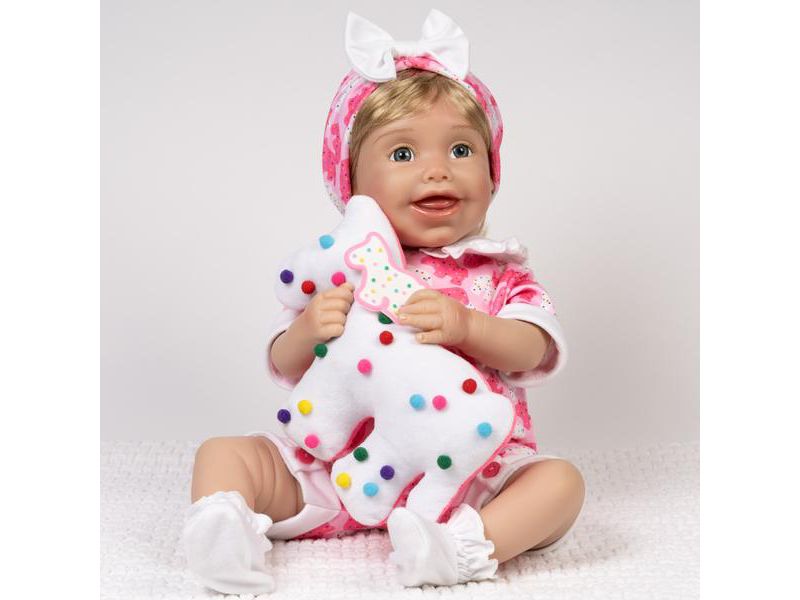 Paradise Galleries Reborn Toddler Doll - The Sweetest Thing, 21 inch in SoftTouch Vinyl, 6-Piece Reborn Doll Gift Set