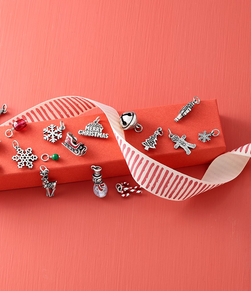 James Avery Faceted Lab-Created Amethyst February Birthstone Charm