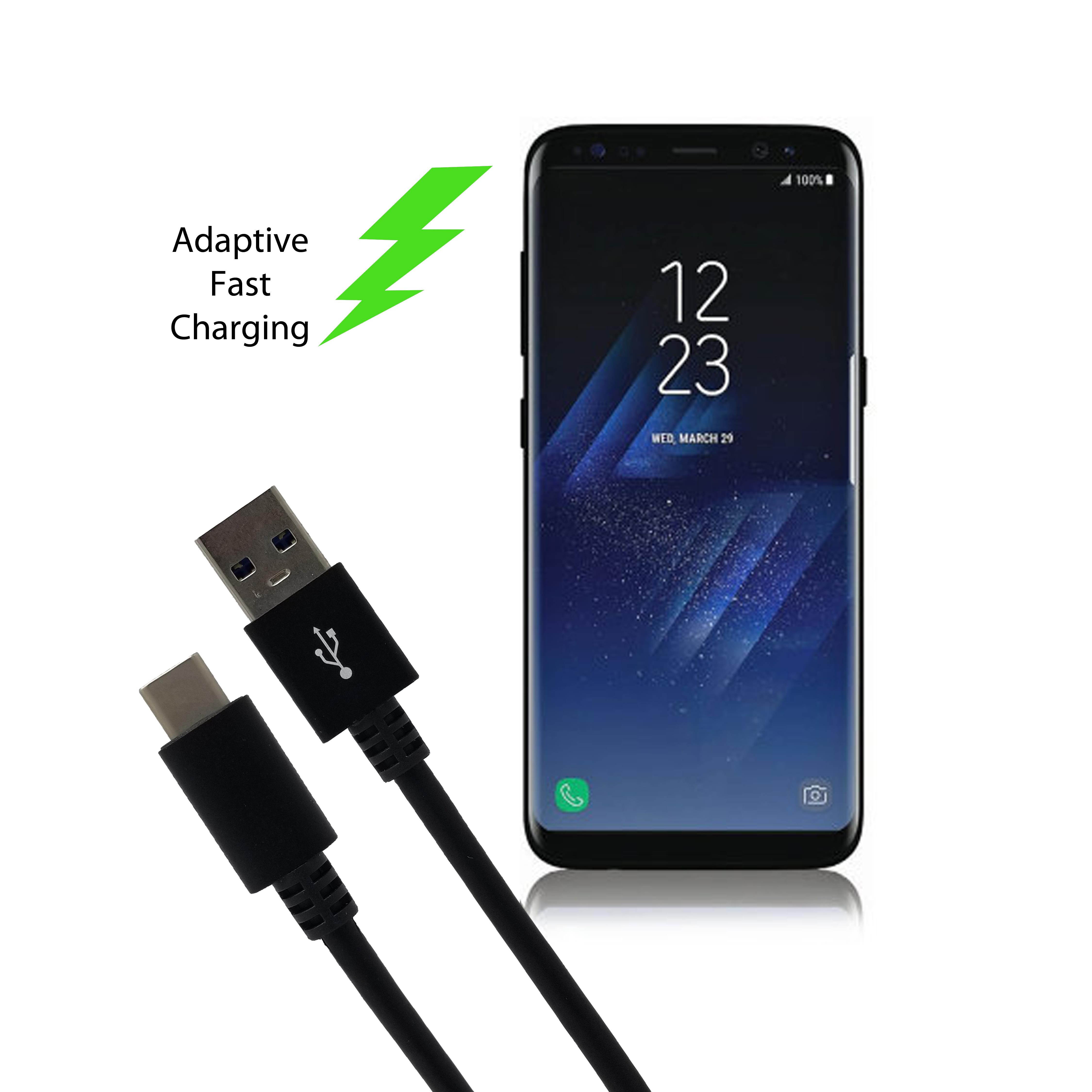 USB Type C Cable 3ft USB C to USB A High Speed Data Sync Fast Charging Cord