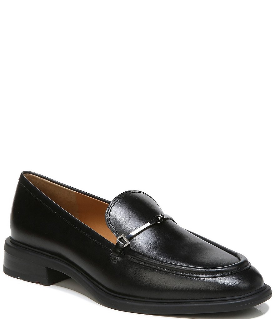 Sarto by Franco Sarto Eda Leather Bit Buckle Loafers