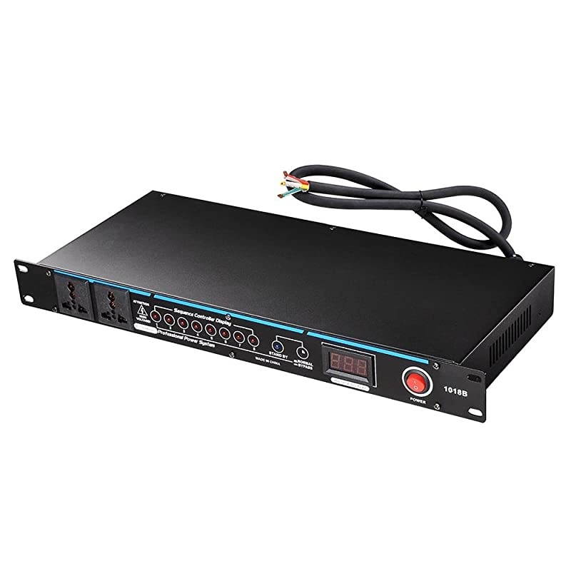10 Outlets Gtype Rack Mountable 30 Amp Power Conditioner with LED Display