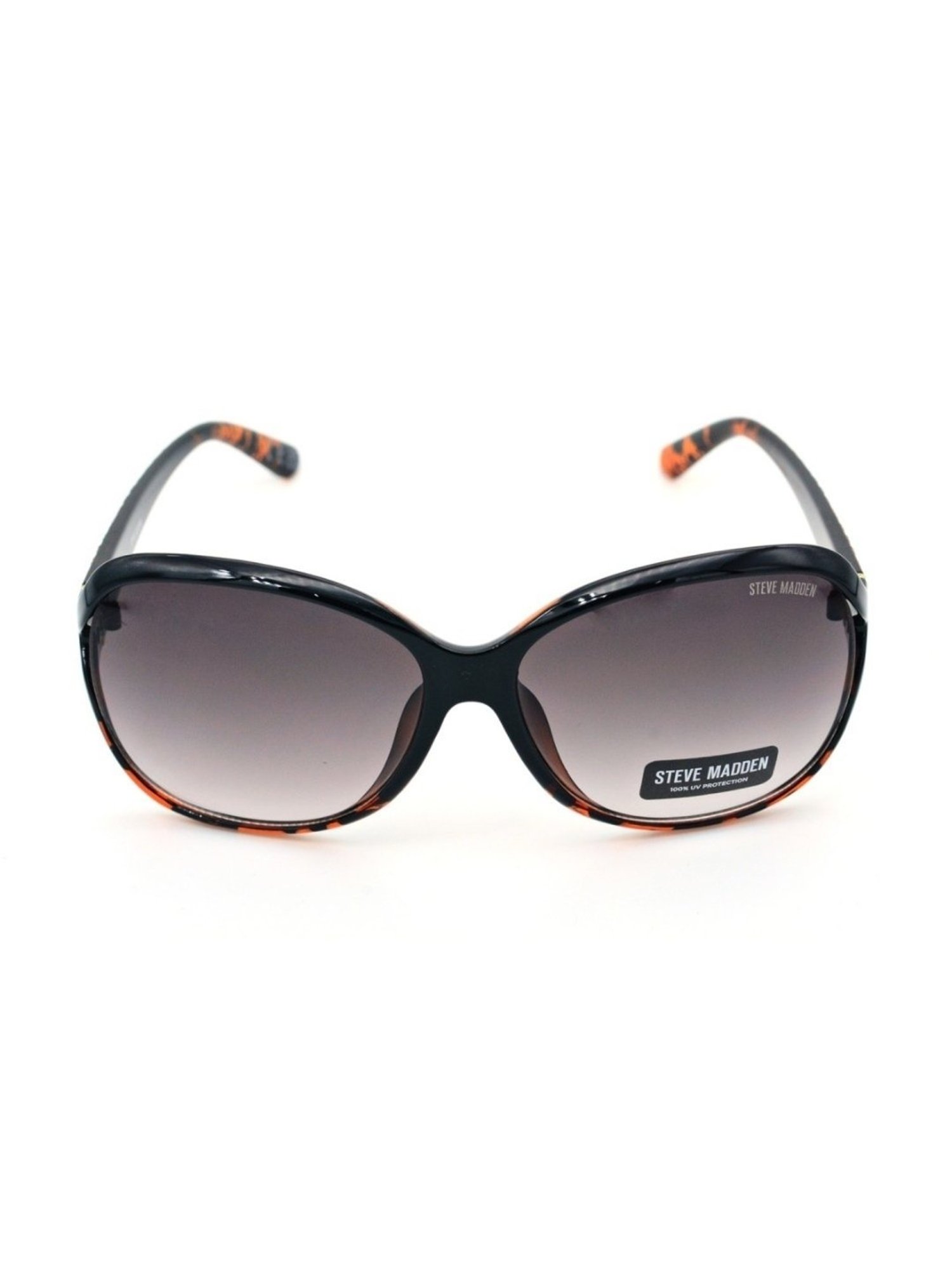 STEVE MADDEN Brown Square UV Protection Sunglasses for Women