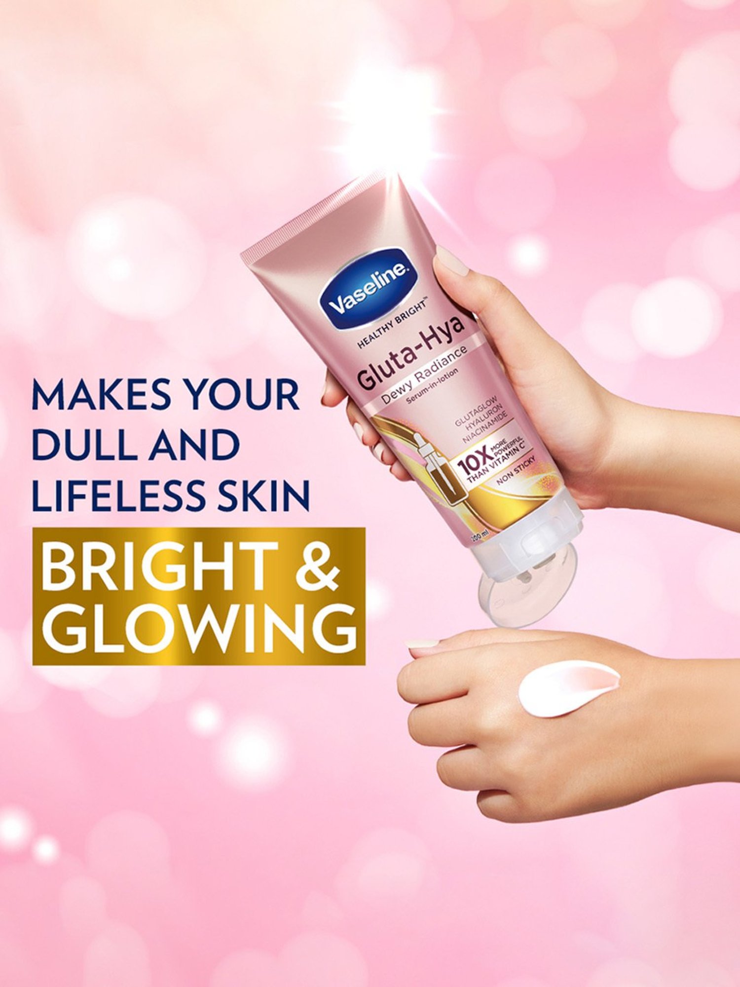 Vaseline Gluta-Hya Dewy Radiance Serum-in-Lotion - 200 ml