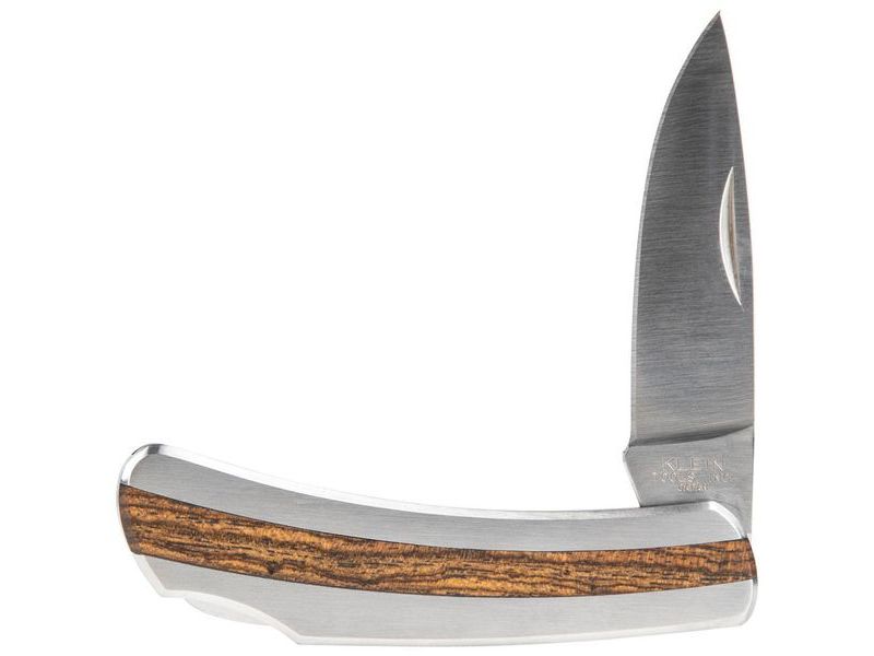 KLEIN TOOLS 44034 Stainless Steel Pocket Knife 3-Inch Steel Blade