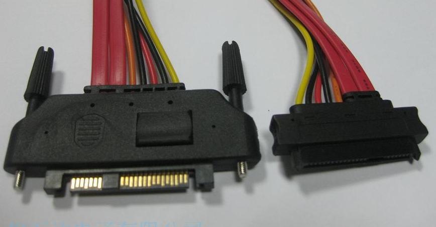 SFF-8482 SAS HDD 29 pin Male to Female extension cable