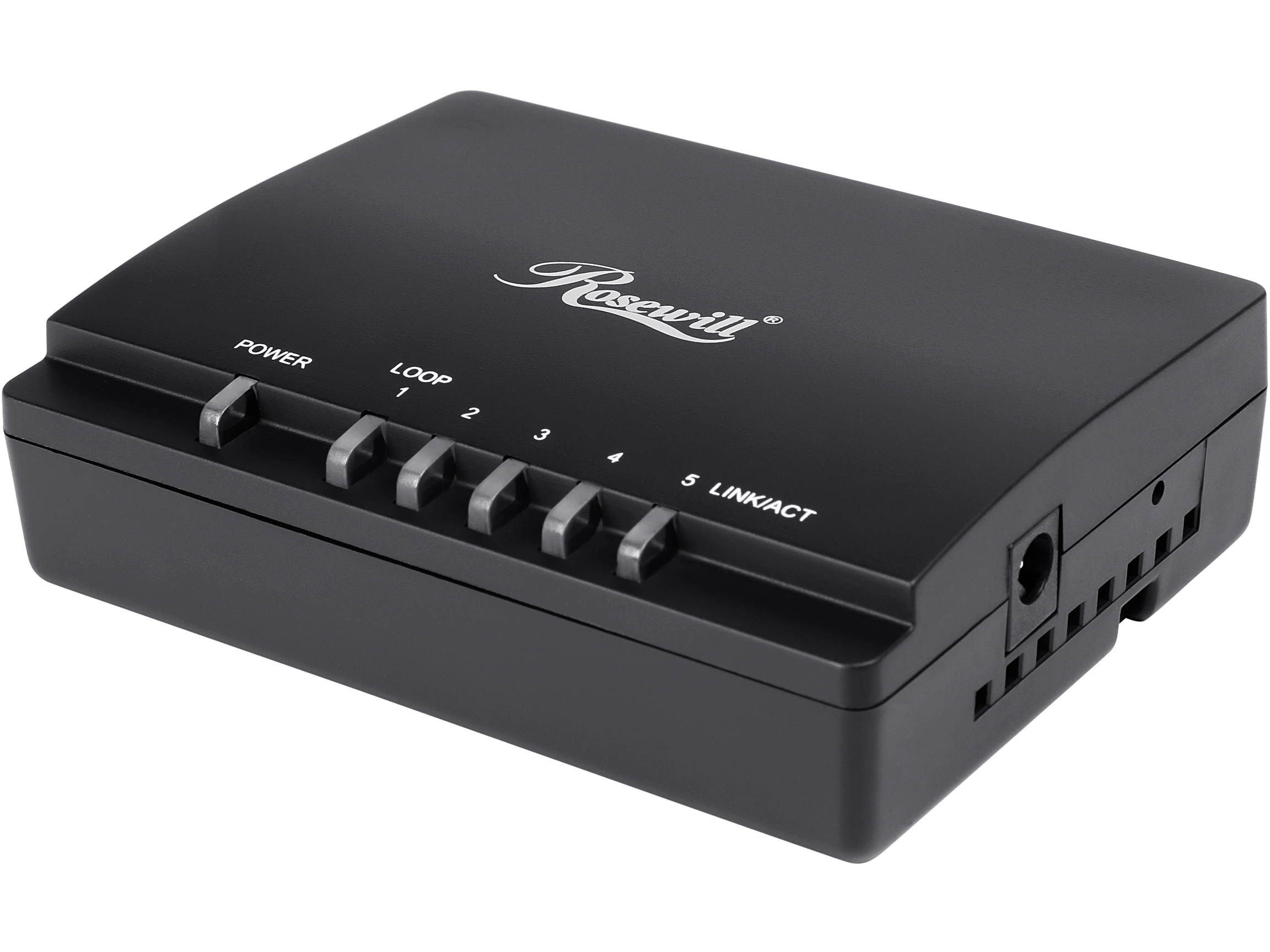 Rosewill 5 Port Gigabit Network Switch / Ethernet Switch / Desktop Switch with 9K Jumbo Frame for Home and Small Business Users (RC-409LXv2)