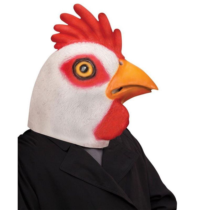 Accoutrements Cocky Chicken Adult Costume Latex Mask