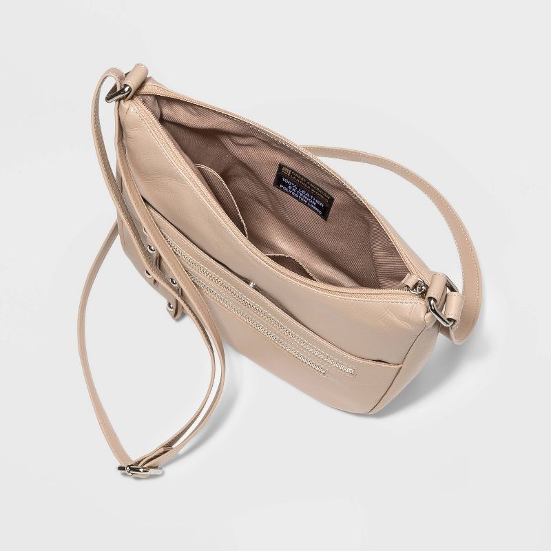 Great American Leather Shoulder Bag - Off White