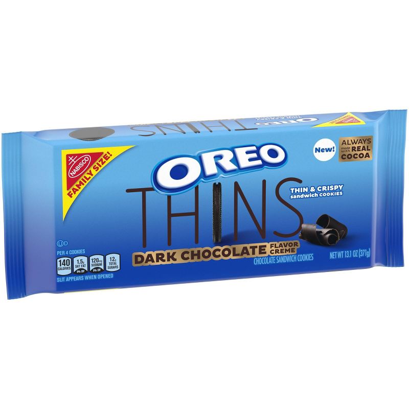Oreo Thins Dark Chocolate - 13.1oz