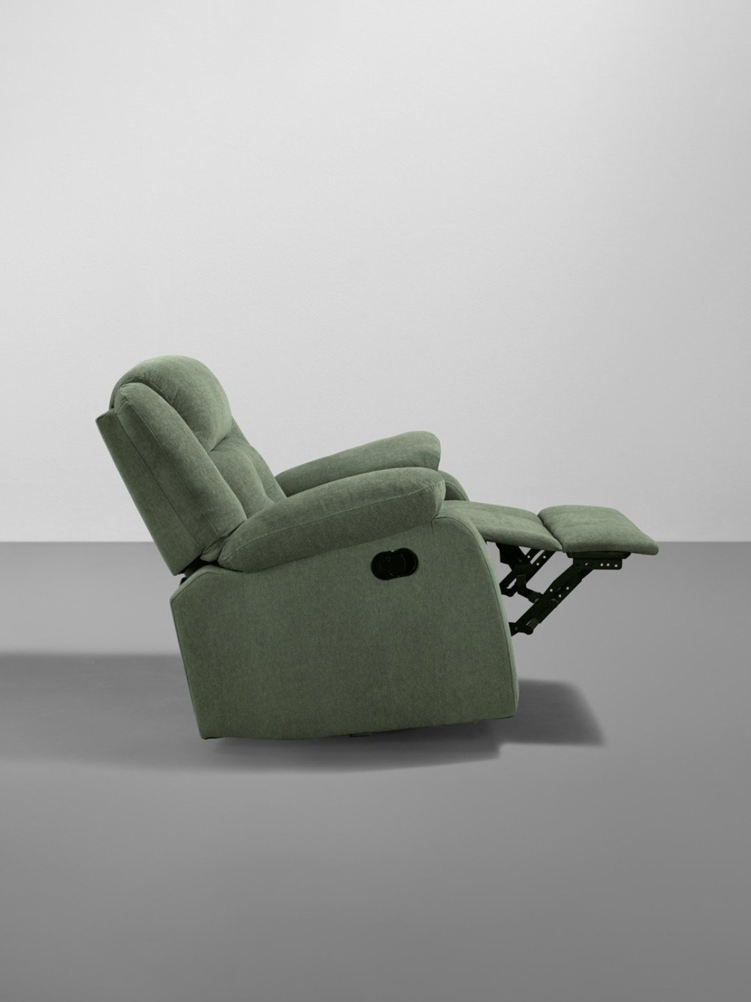 Sleepyhead RX7 Irish Green Fabric Rocking & Revolving Single Seater Recliner