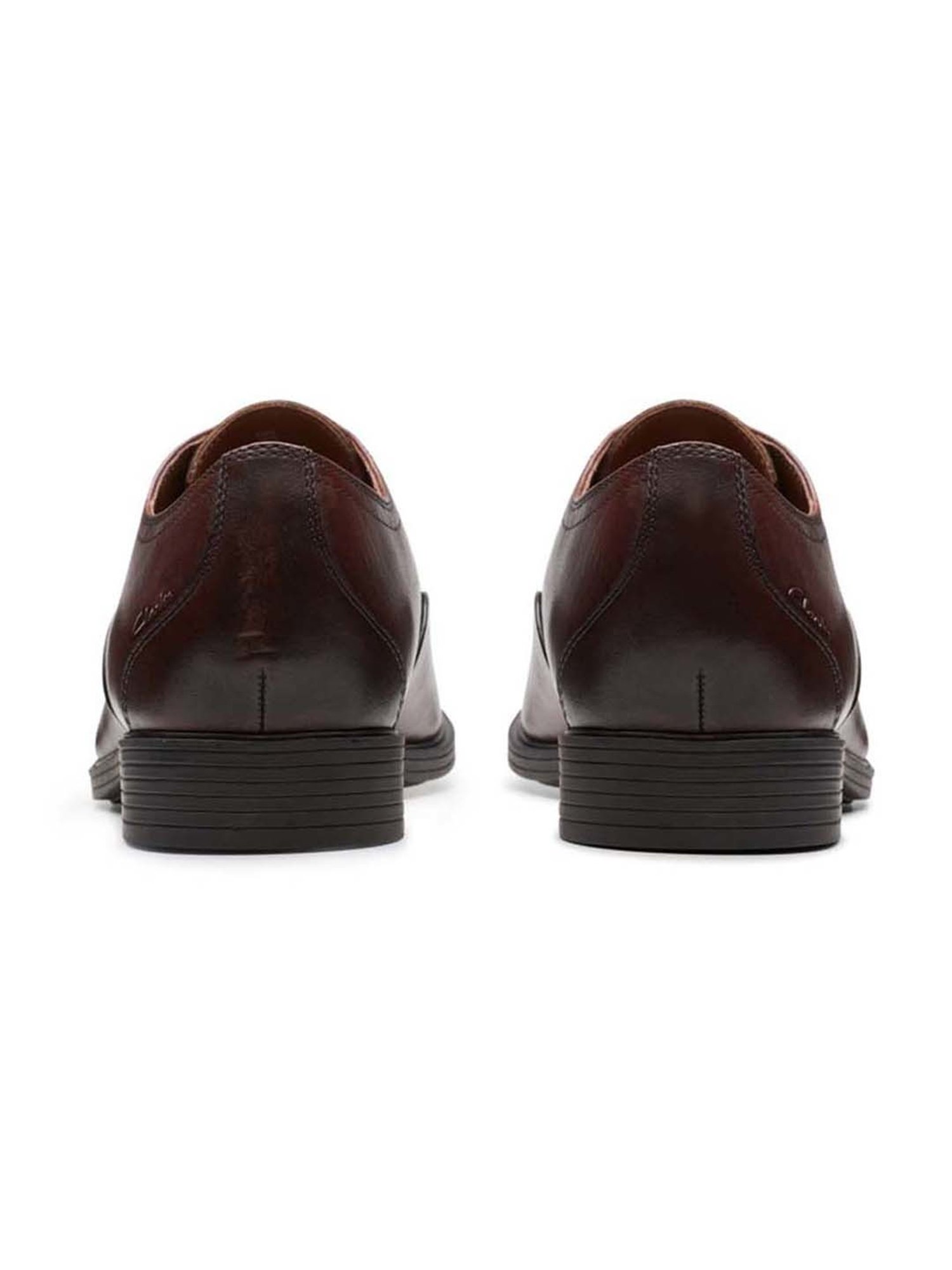 Clarks Men's Whiddon Ox Brown Oxford Shoes