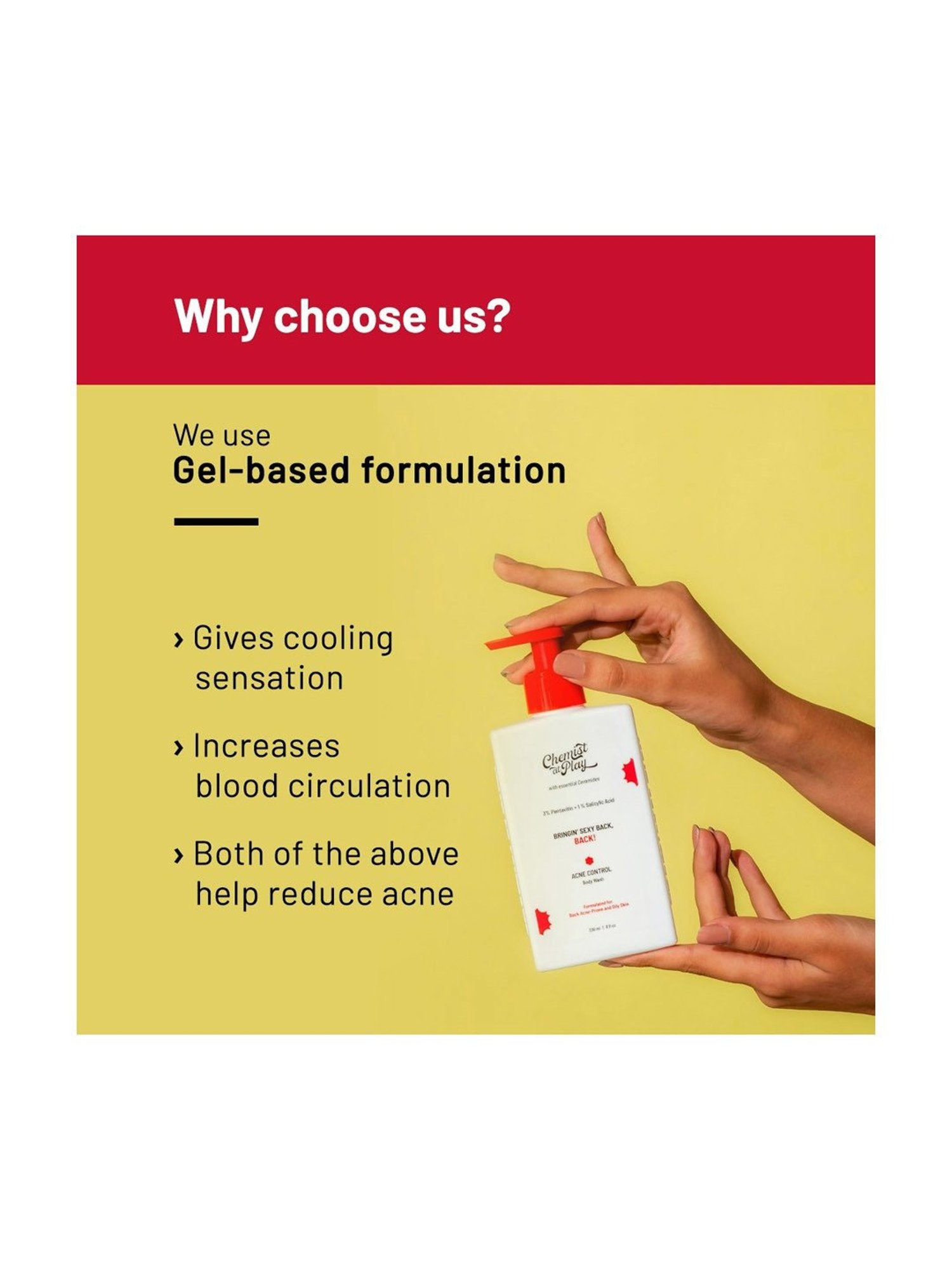 Chemist at Play Acne Control Body Wash - 236 ml