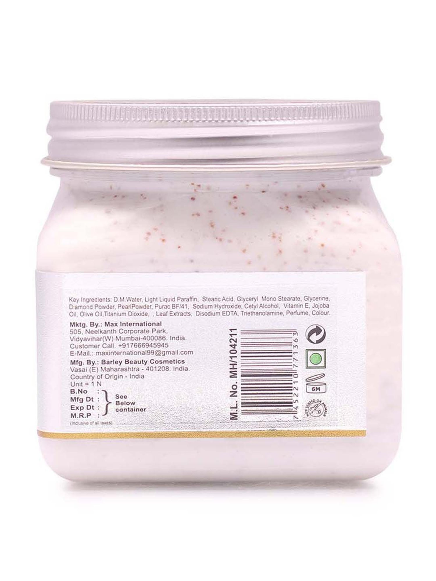 Diamond Exfoliating Scrub for Skin Polishing - 380 ml