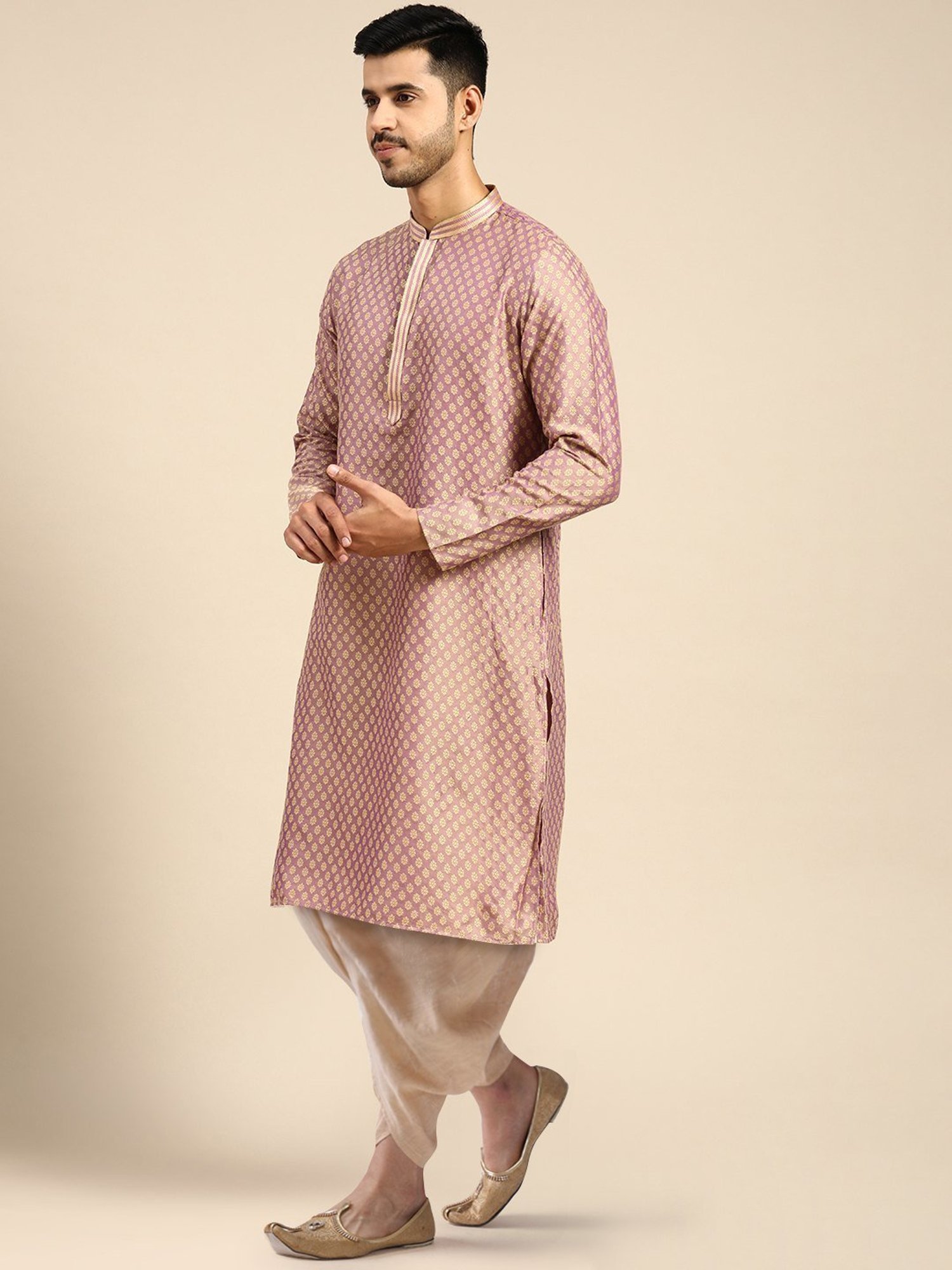 Sanwara White Regular Fit Chikankari Kurta & Churidar Set