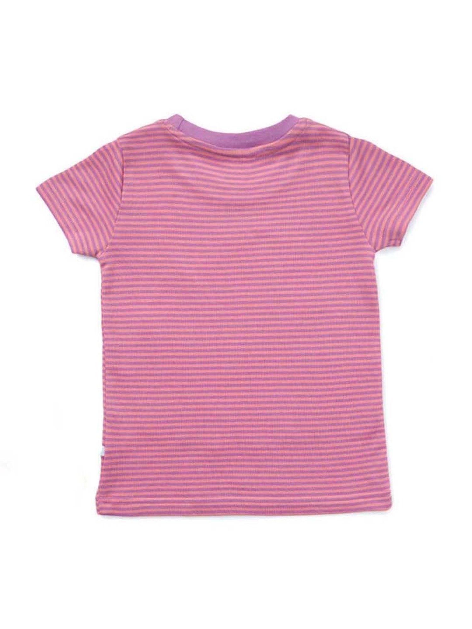 Pranava Kids Pink & Purple Printed Top (Pack of 2)