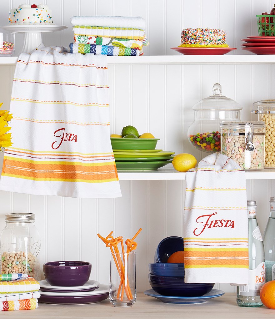 kate spade new york Spade Flower 2-Piece Dish Towel