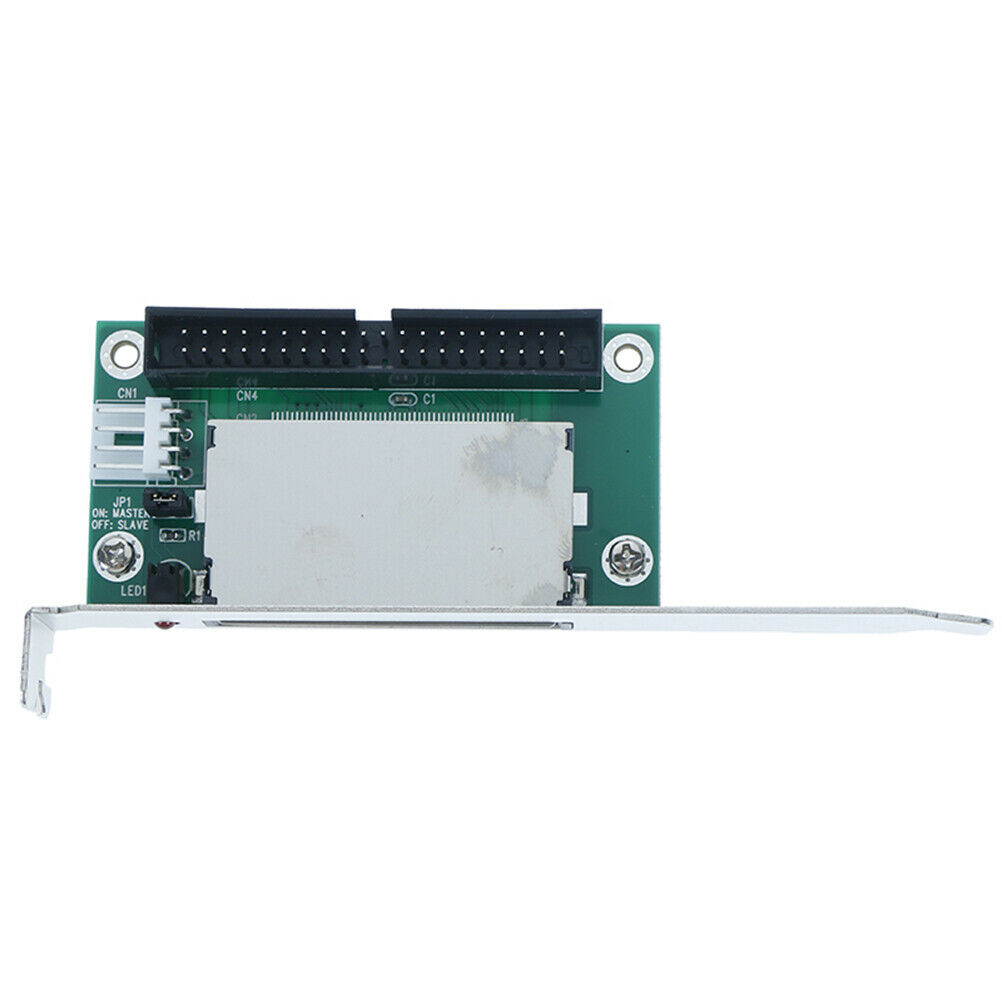 40Pin ATA IDE to Compact Flash CF Adapter Converter with PCI Bracket Back Panel