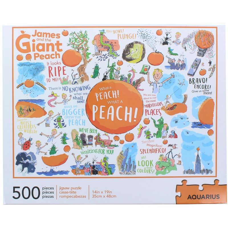 NMR Distribution Dahl James and the Giant Peach 500 Piece Jigsaw Puzzle