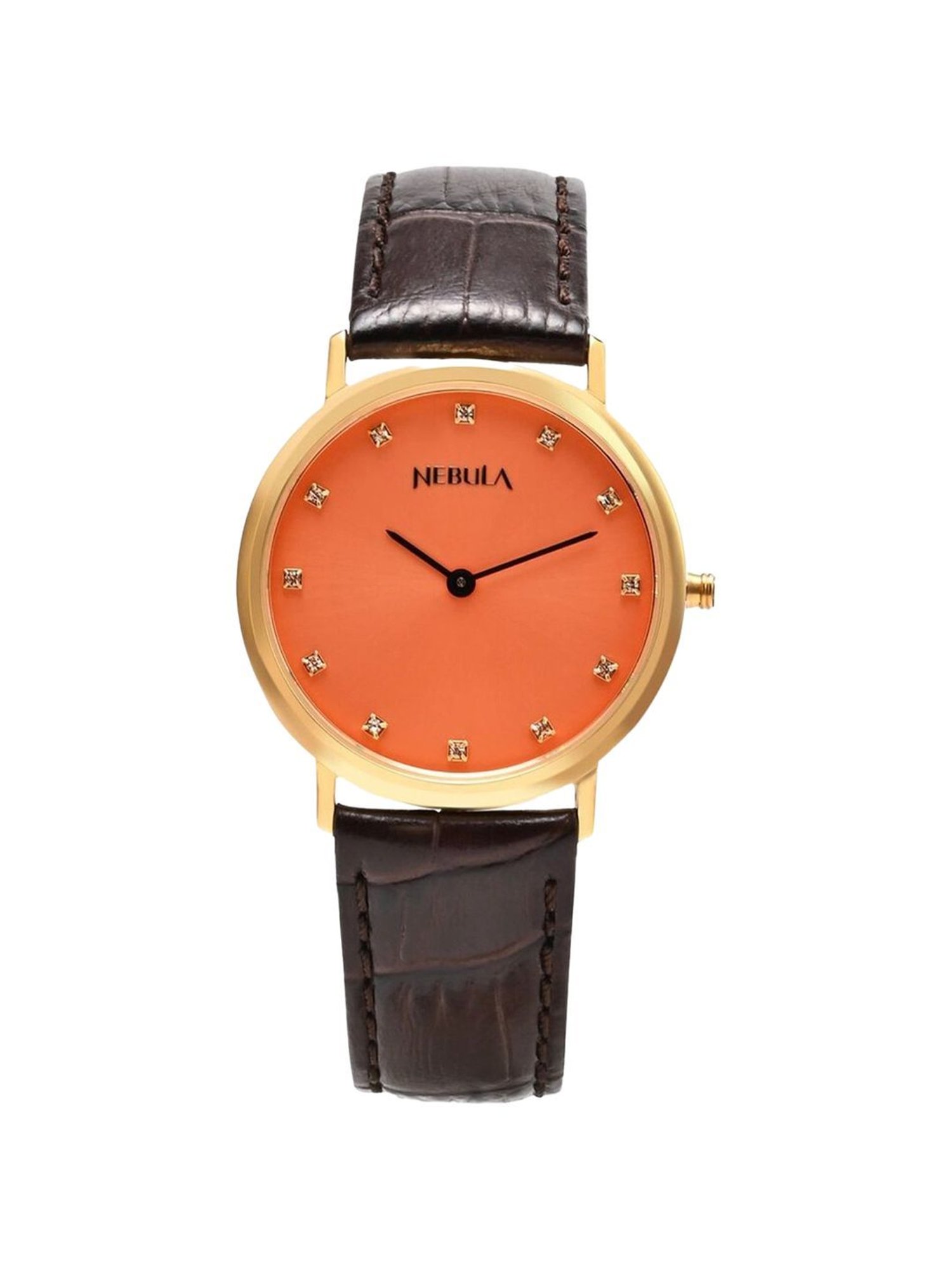 Nebula NR600DL20 Gold Analog Watch for Men