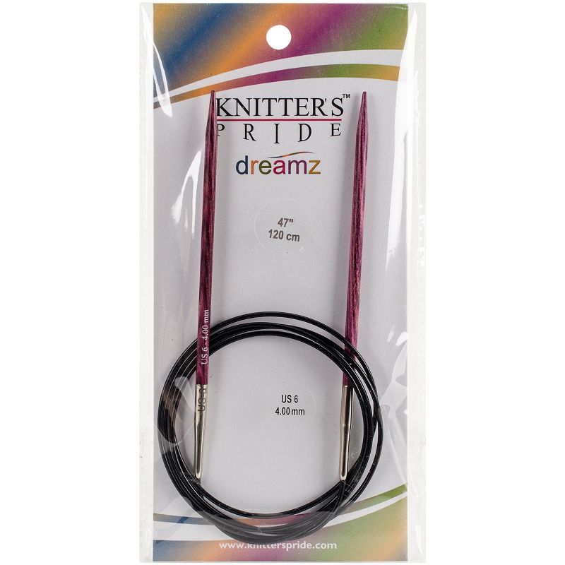 Knitter's Pride-Dreamz Fixed Circular Needles 47"-Size 6/4mm