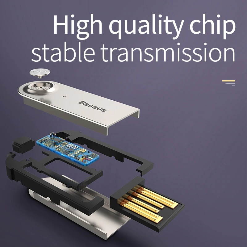 Baseus BA01 USB Bluetooth Receiver Bluetooth Transmitter 5.0 Car AUX 3.5mm Bluetooth Adapter Audio Cable For Speakerx Headphones