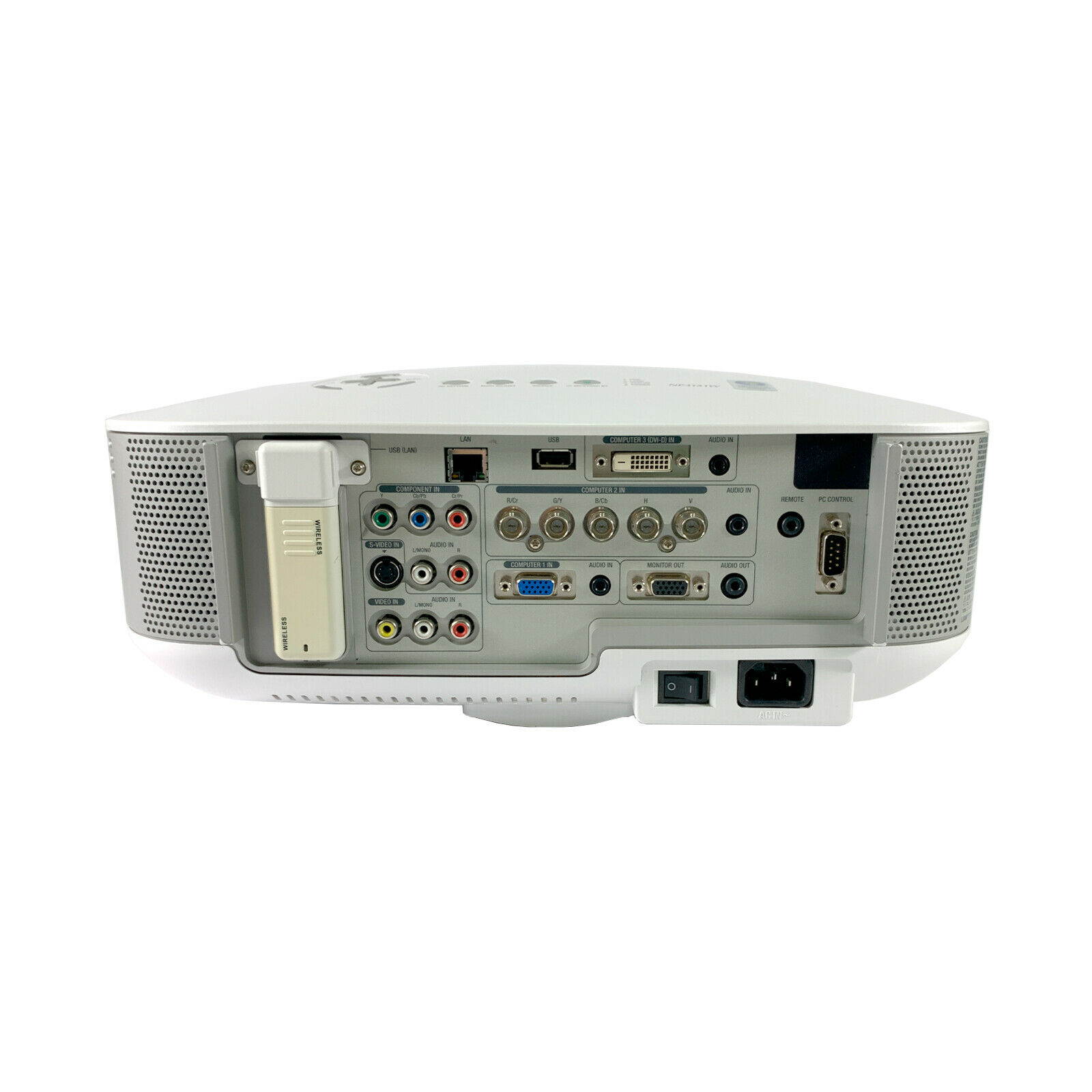 NEC NP3151W 3LCD Projector 4000 ANSI Lumens  Wireless HD 1280x800 HDMI-adapter Home Theater Professional Streaming with Accessories bundle