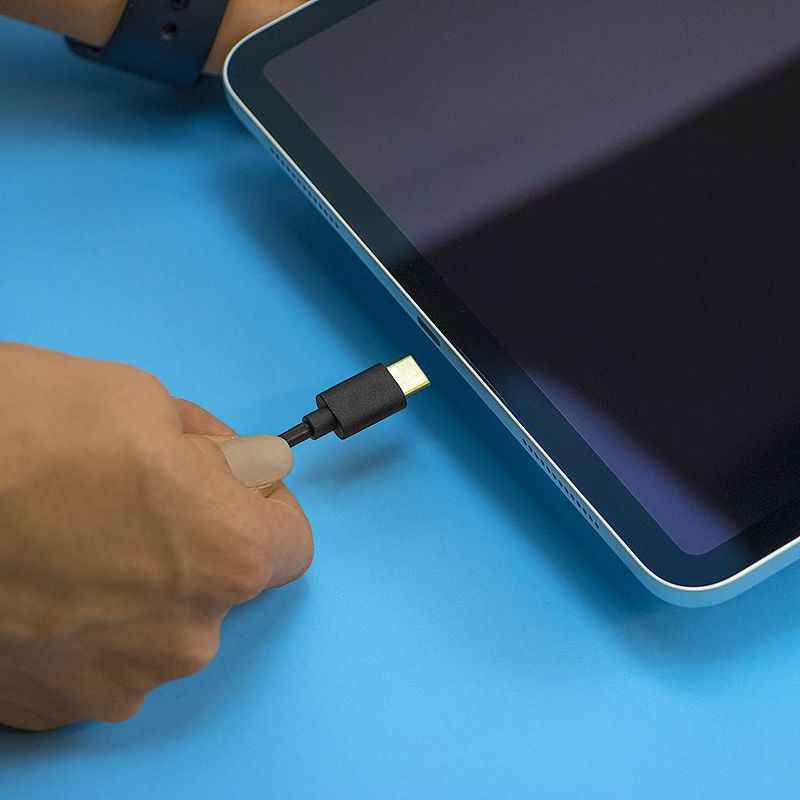 Just Wireless 10ft TPU Type-C to USB-A Cable - Black