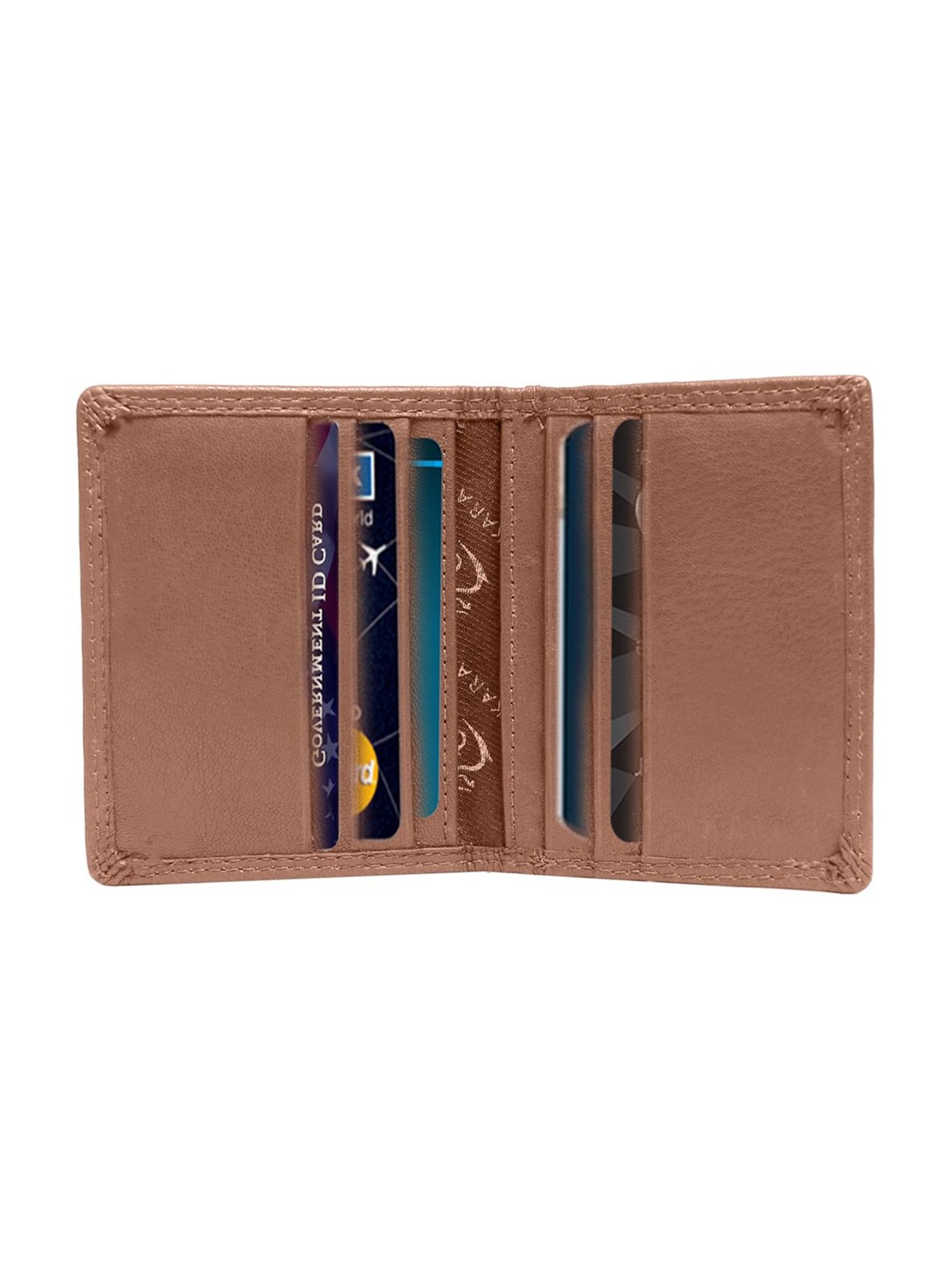 Louis Stitch Brunette Brown Leather Medium Toiletry Pouch