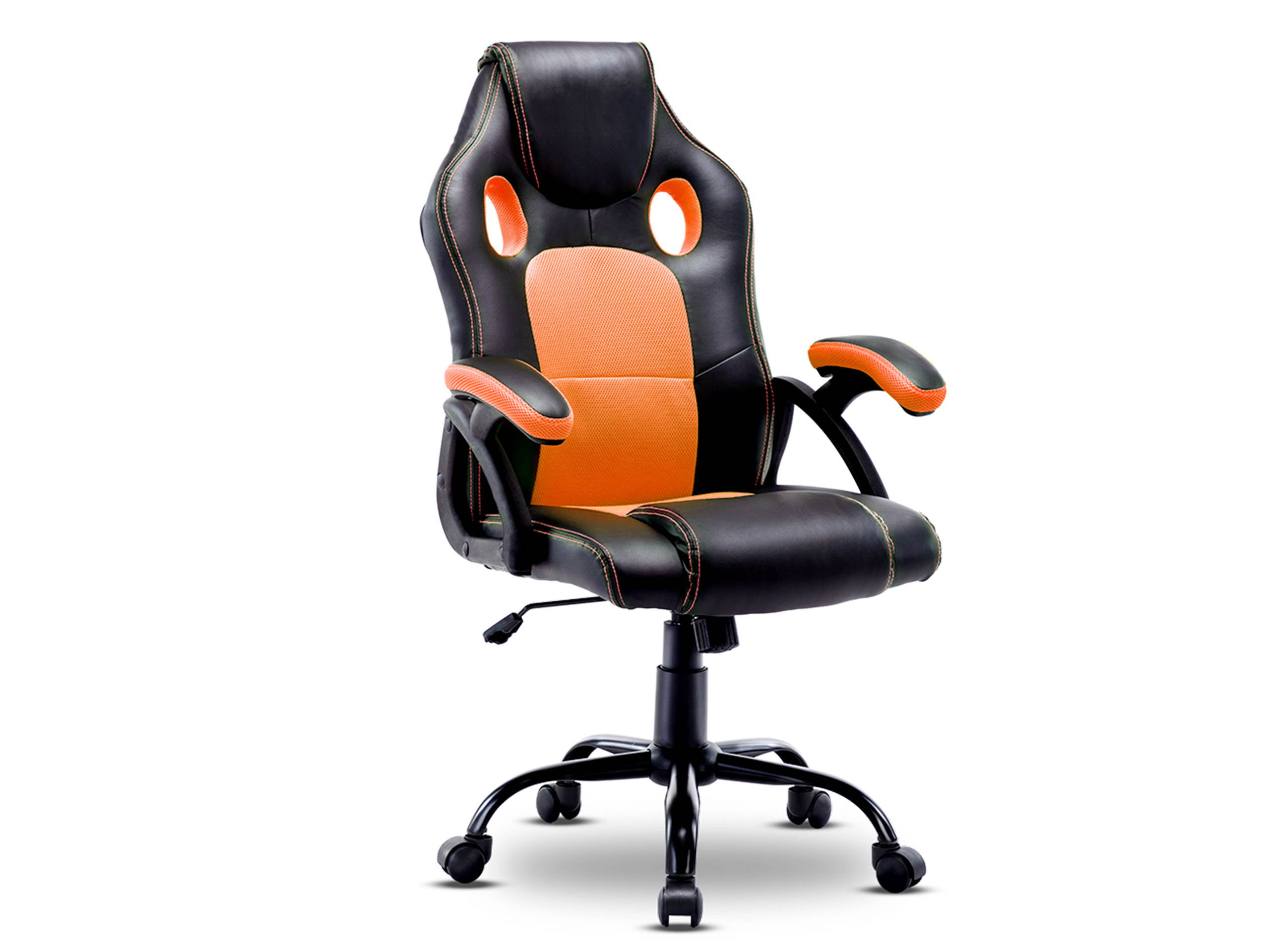 Volans Breathable Mesh Gaming Chair,Ergonomic Racing Office Computer Game Chair-Swivel Rocker E-Sports Chair with Adjustable Backrest and Seat Height,Dark Grey