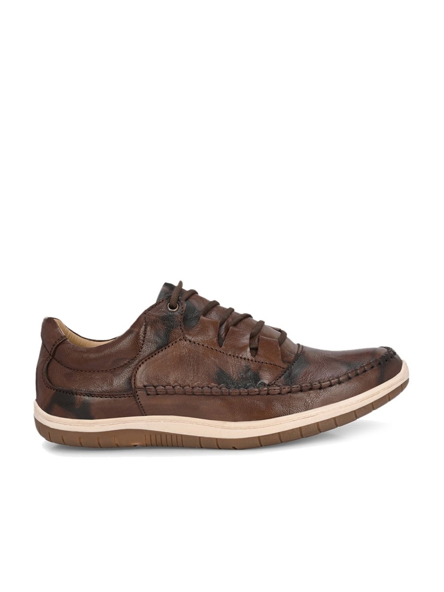 Clog London Men's Brown Derby Shoes